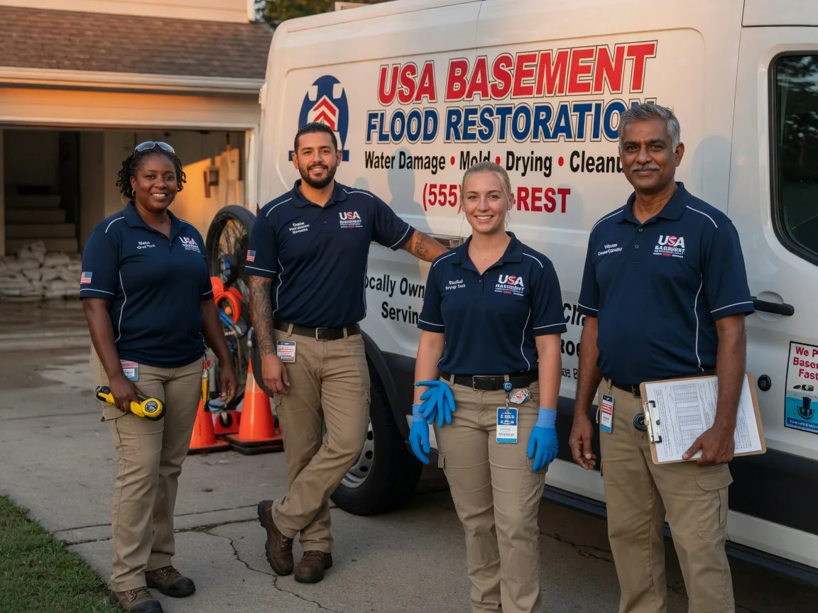 Basement Flood Cleanup company in Pentress, WV